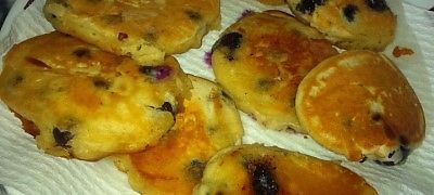 Blueberry Pikelets