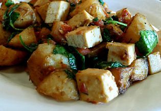 Tofu and Veggies Stir Fry - Healthy Vegan Recipes - HappyCow