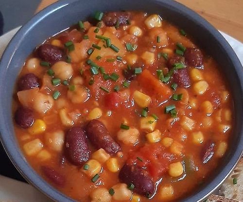 Spicy Bean Stew - Healthy Vegan Recipes - HappyCow