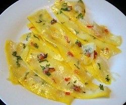 Courgette Carpaccio (Zucchini) - Healthy Vegan Recipes - HappyCow