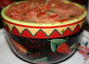 Tomato Salsa - Healthy Vegan Recipes - HappyCow
