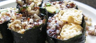 Sushi Nori Rolls - Healthy Vegan Recipes - HappyCow