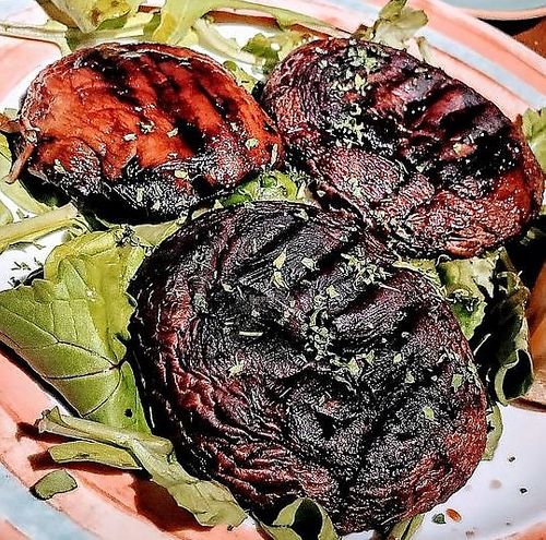 Grilled Portobello Mushroom - Healthy Vegan Recipes - HappyCow