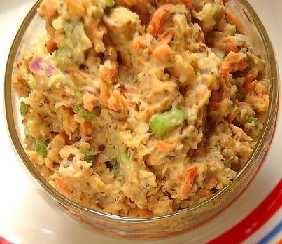 Garbanzo Tuna Salad - Healthy Vegan Recipes - HappyCow