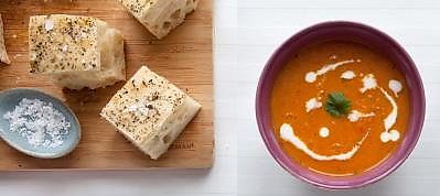 Easy Focaccia - Healthy Vegan Recipes - HappyCow