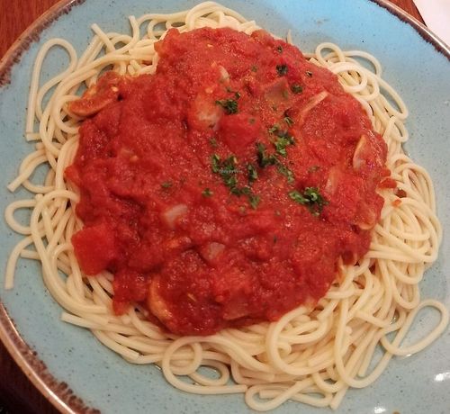 Spicy Spaghetti - Healthy Vegan Recipes - HappyCow