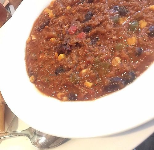 Buffalo TVP Chili - Healthy Vegan Recipes - HappyCow
