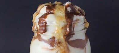 Ice Cream Snickers Banana - Healthy Vegan Recipes - HappyCow