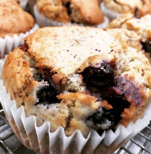 Blueberry Muffins - Healthy Vegan Recipes - HappyCow