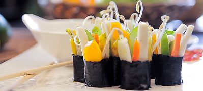 Raw Vegan Sushi - Healthy Vegan Recipes - HappyCow