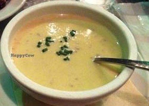 Creamy Potato Soup - Healthy Vegan Recipes - HappyCow