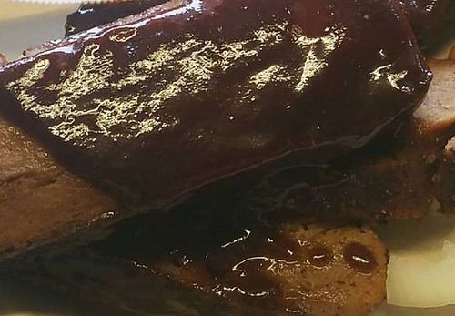 BBQ Glazed Seitan Brisket - Healthy Vegan Recipes - HappyCow