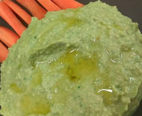 Healthy Green Hummus - Healthy Vegan Recipes - HappyCow