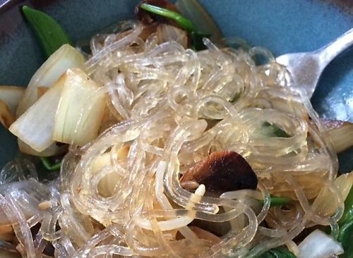 Thai Bean Noodle Dish - Healthy Vegan Recipes - HappyCow