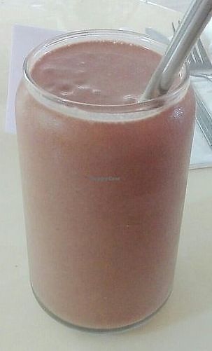 Chocolate Peanut Butter Smoothie - Healthy Vegan Recipes - HappyCow