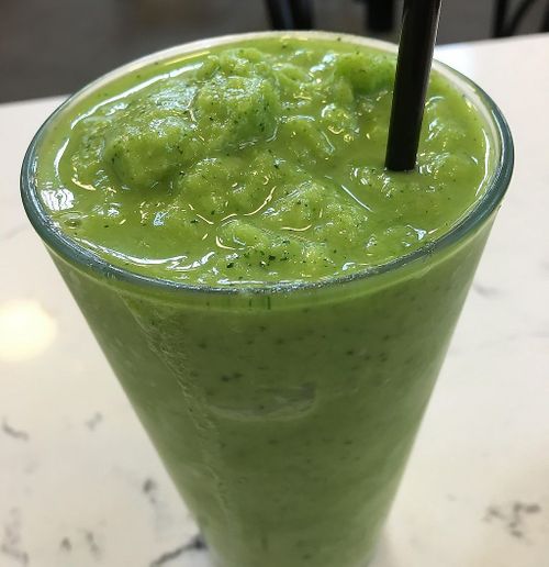 Green Morning Smoothie - Healthy Vegan Recipes - HappyCow
