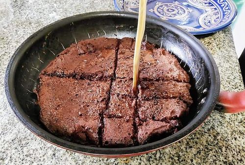 Gluten Free Skillet Brownies - Healthy Vegan Recipes - HappyCow