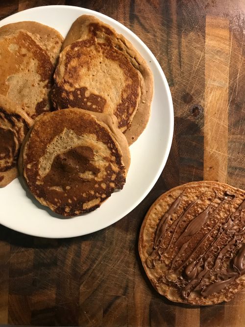 Banana Pancakes - Healthy Vegan Recipes - HappyCow