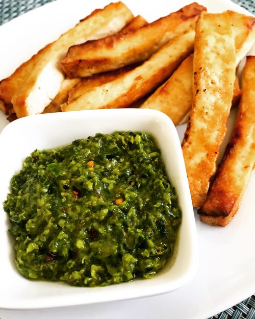 Chimichurri Sauce - Healthy Vegan Recipes - HappyCow