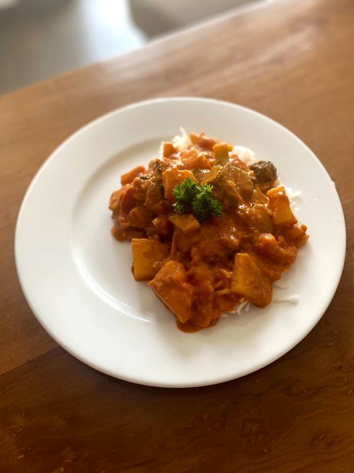 Asian Vegetable Curry - Healthy Vegan Recipes - HappyCow