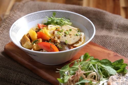 Mi Quang Noodles - Healthy Vegan Recipes - HappyCow