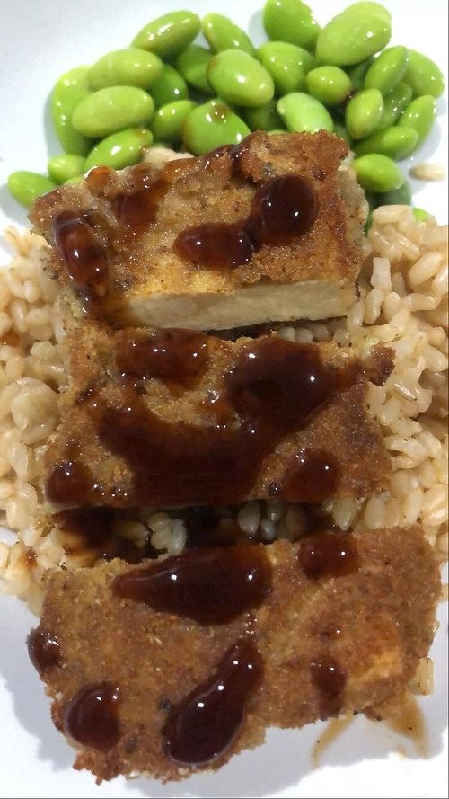 Crumbed Tofu - Healthy Vegan Recipes - HappyCow