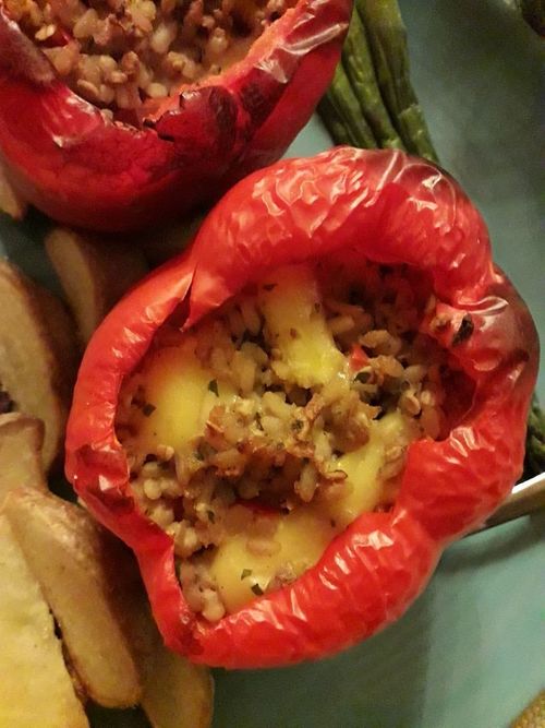 Stuffed Peppers - Healthy Vegan Recipes - HappyCow
