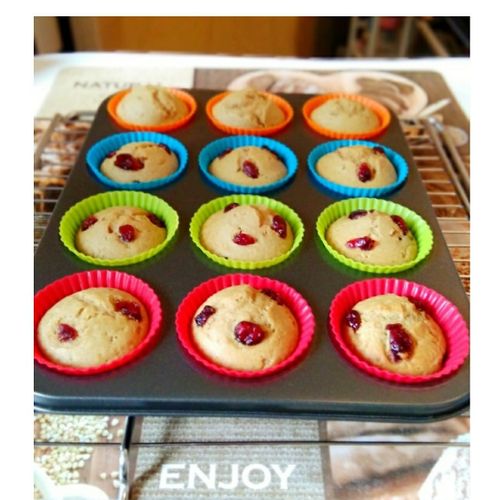Vegan Cranberry Cupcakes - Healthy Vegan Recipes - HappyCow