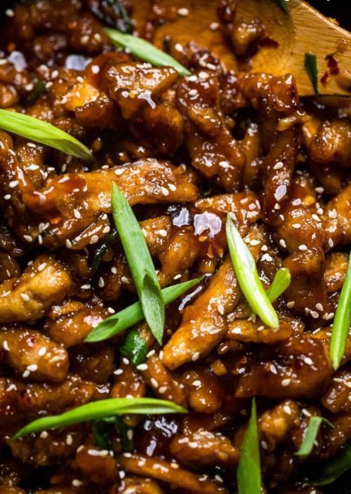 Mongolian Beef - Healthy Vegan Recipes - HappyCow