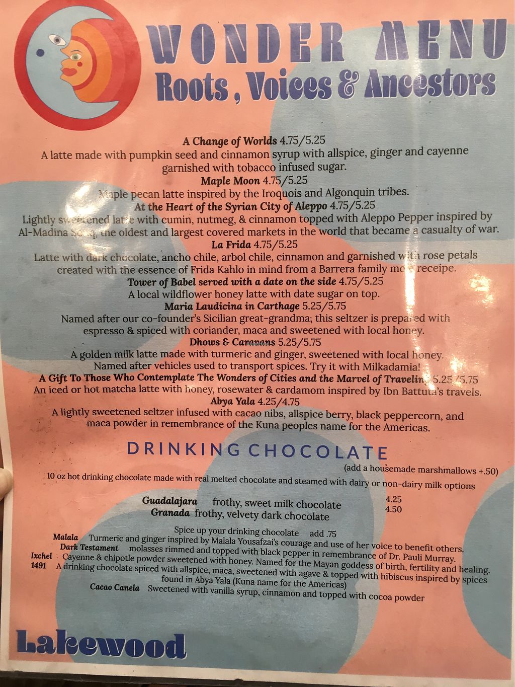 Cocoa Cinnamon Lakewood Durham North Carolina Coffee & Tea HappyCow