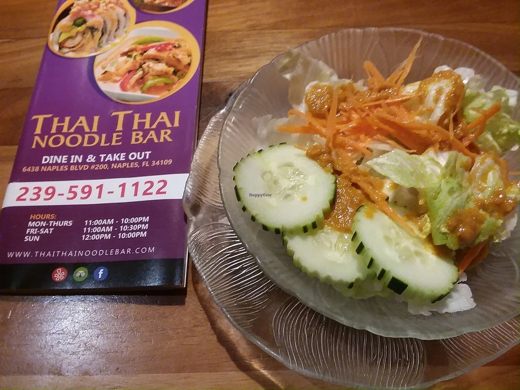 CLOSED Thai Thai Noodle Bar Naples Florida Restaurant HappyCow