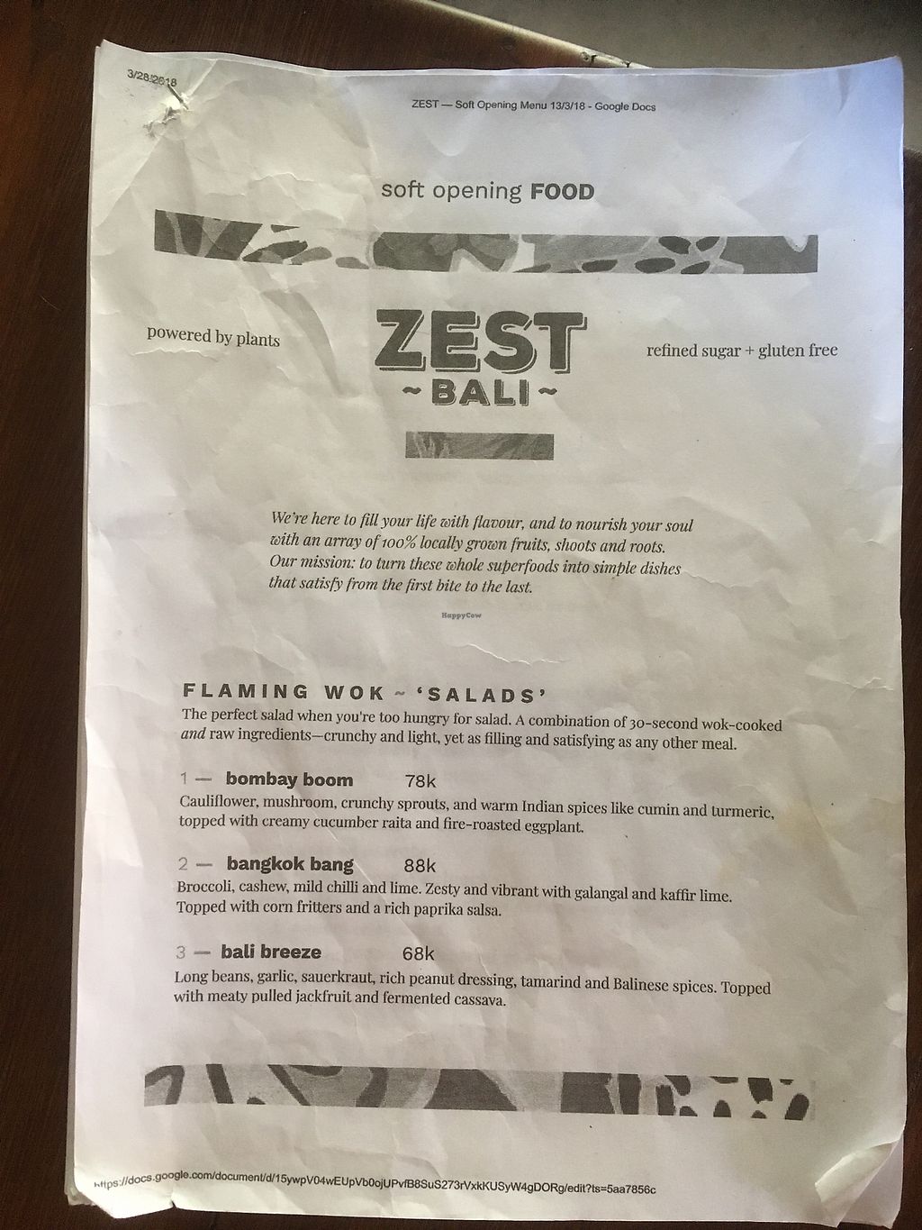 Zest Ubud Ubud Bali Restaurant HappyCow
