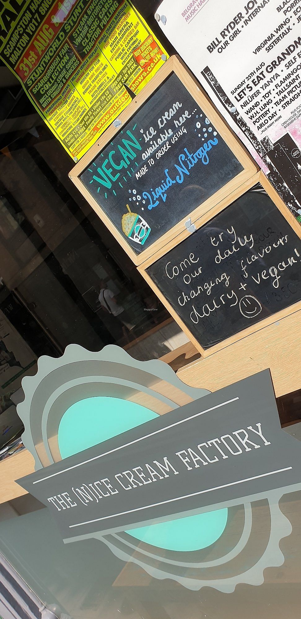 The Nice Cream Factory York Ice Cream HappyCow