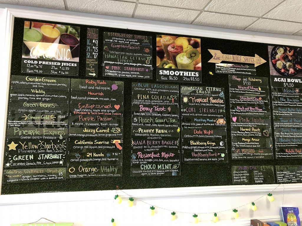 Cuppa Juice San Marcos California Juice Bar HappyCow