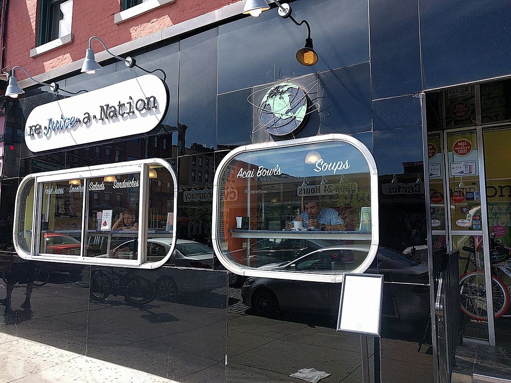 CLOSED ReJuiceANation Hoboken New Jersey Juice Bar HappyCow