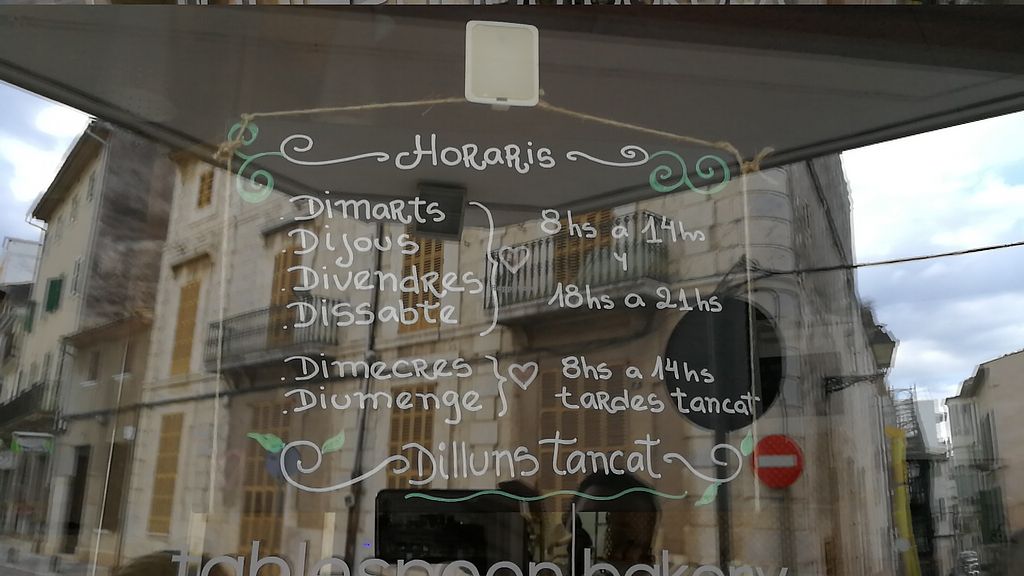 CLOSED Tablespoon Bakery Cafe Mallorca Restaurant HappyCow