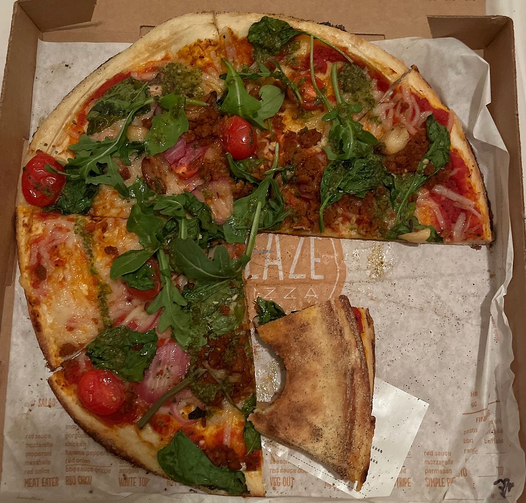 Blaze Pizza Royal Palm Beach Florida Restaurant HappyCow