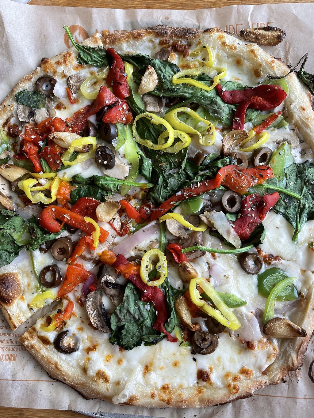 Blaze Pizza Holly Springs North Carolina Restaurant HappyCow