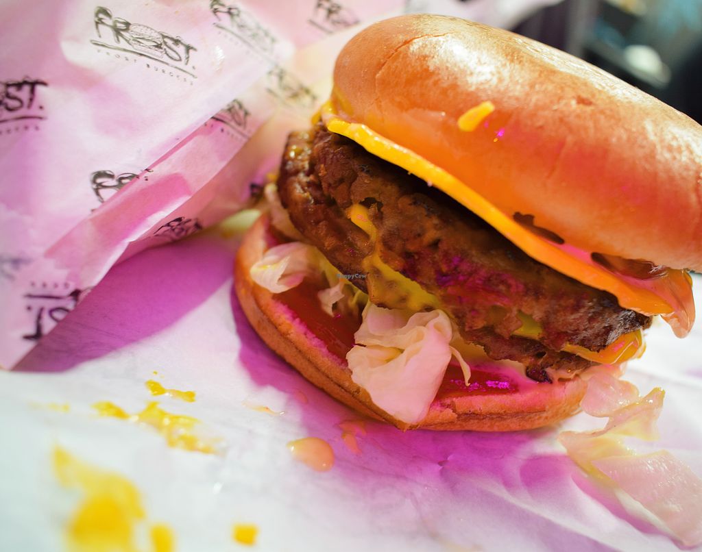 Frost Burgers Liverpool Restaurant HappyCow