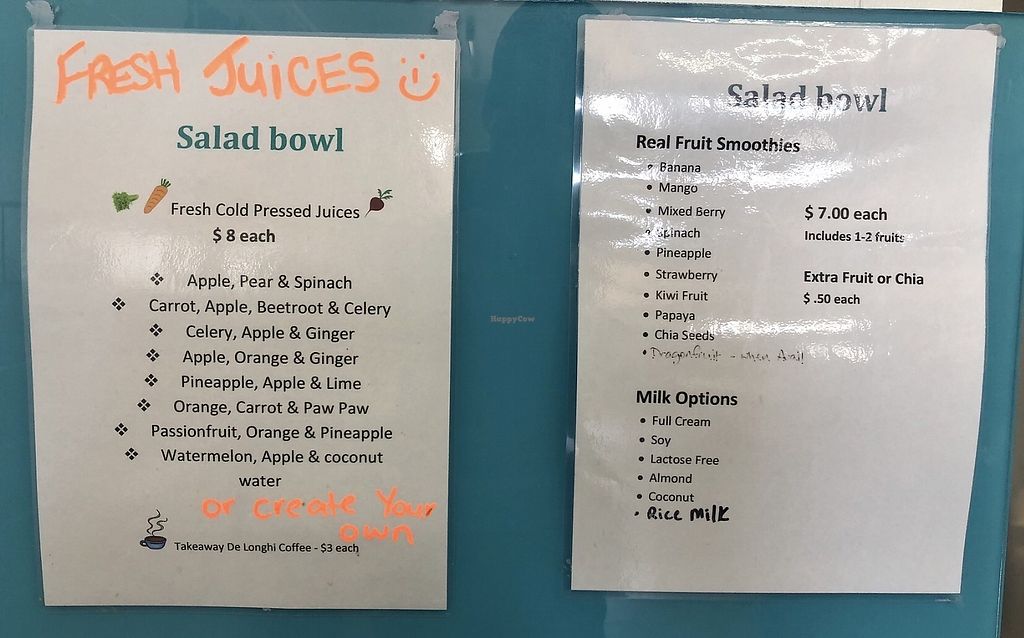 Salad Bowl Fresh Produce Cardwell Queensland Health Store HappyCow