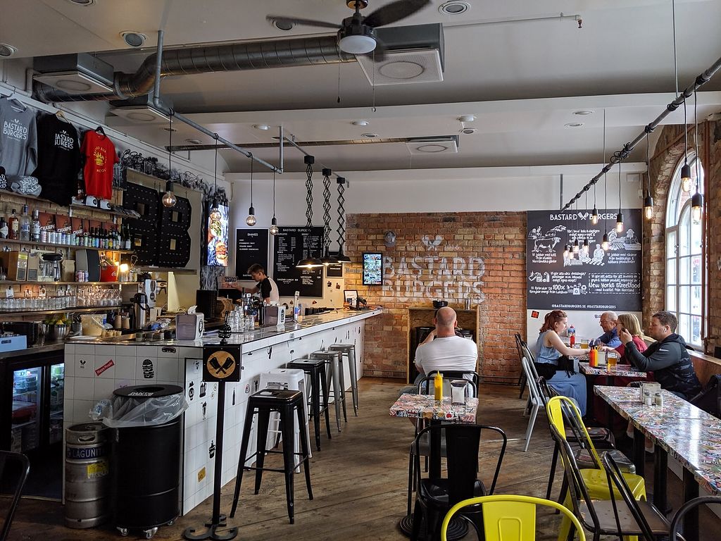 Bastard Burgers Uppsala Restaurant HappyCow