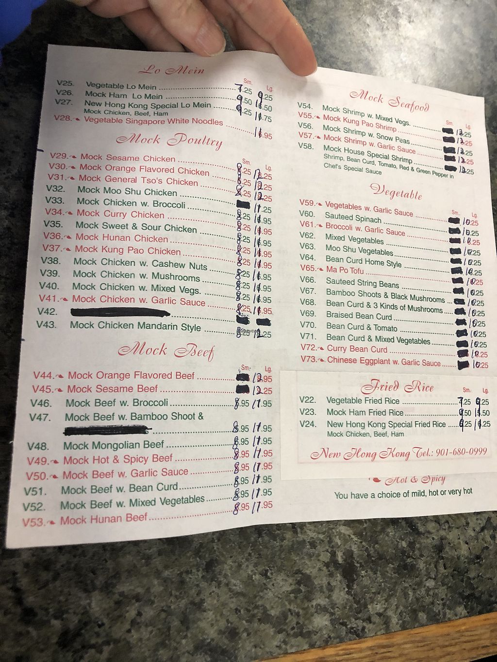 New Hong Kong - Memphis Tennessee Restaurant - Happycow