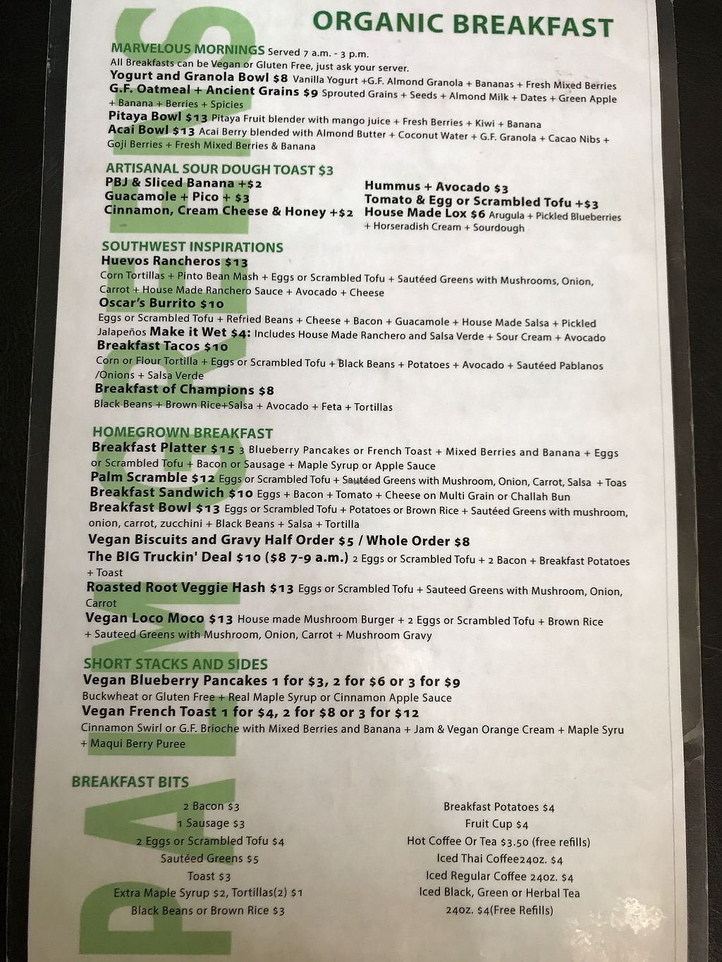 Palm Greens Cafe Palm Springs California Restaurant HappyCow