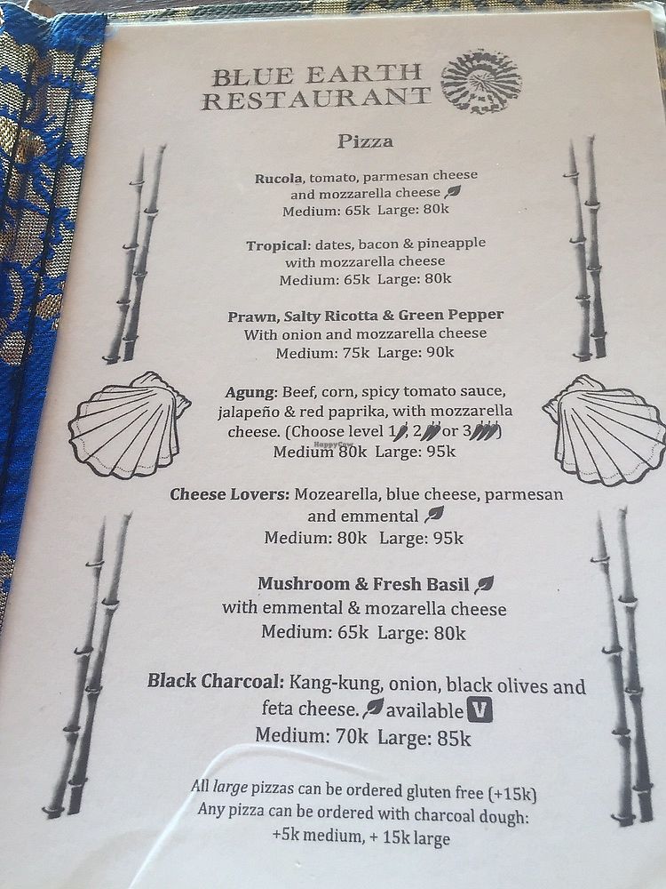 Blue Earth Village Bunutan Bali Restaurant Happycow