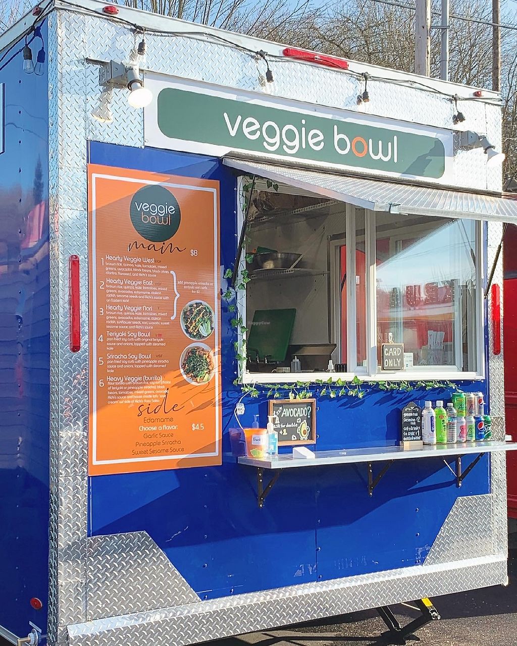CLOSED Veggie Bowl Food Cart Portland Oregon Food Truck HappyCow