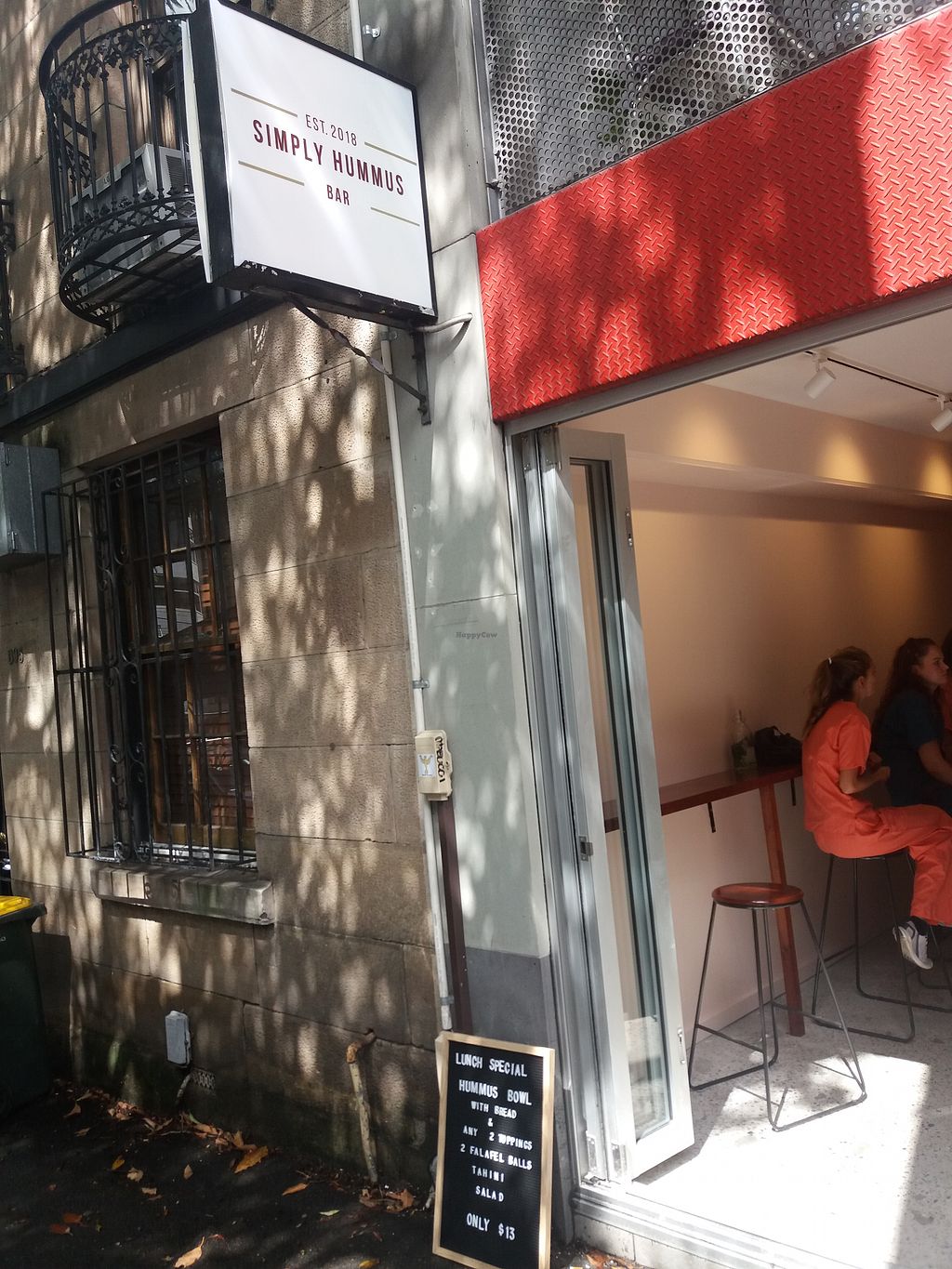 CLOSED Simply Hummus Bar Darlinghurst New South Wales Restaurant