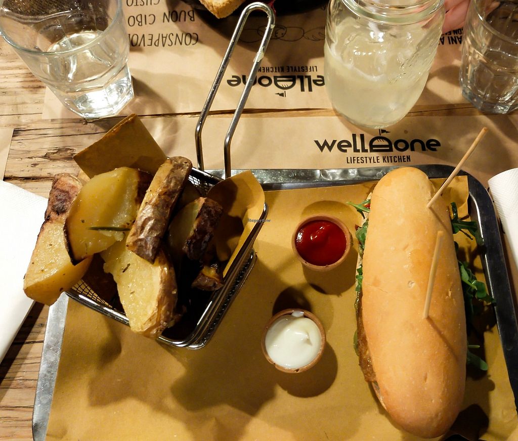 WellDone Burger Caprarie Bologna Restaurant HappyCow