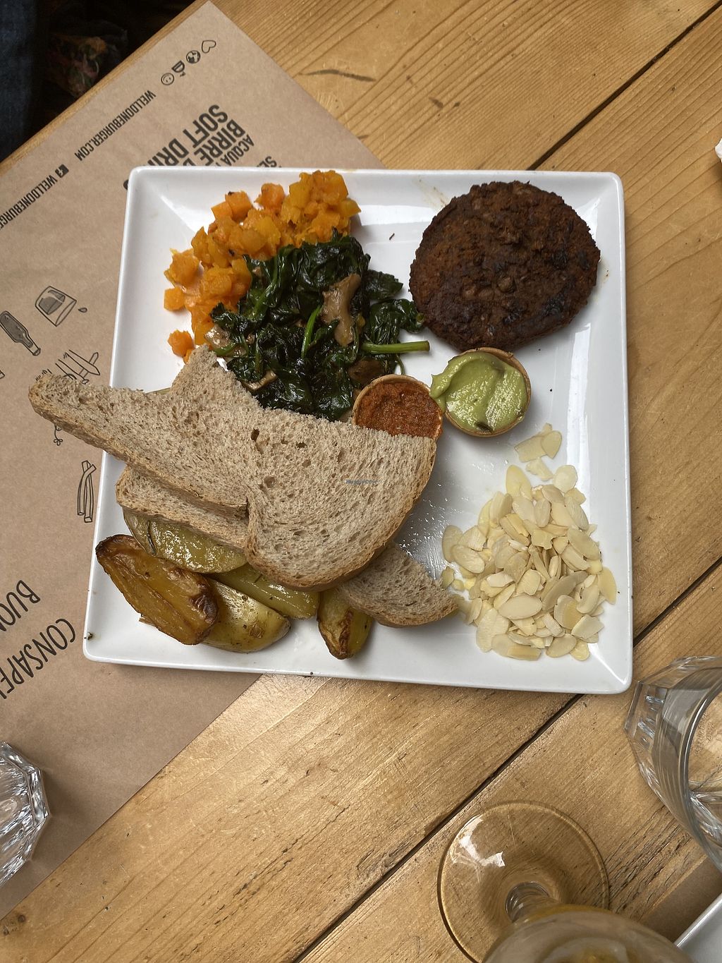 WellDone Burger Caprarie Bologna Restaurant HappyCow