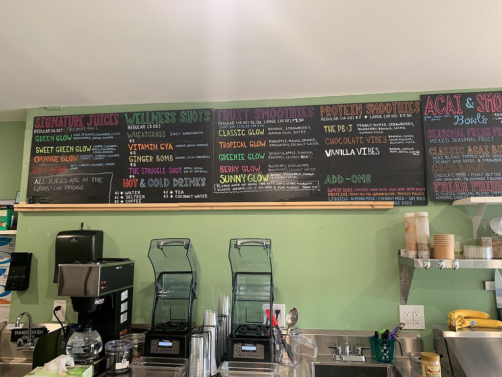 CLOSED The Glow Cafe & Juice Bar Providence Rhode Island Restaurant