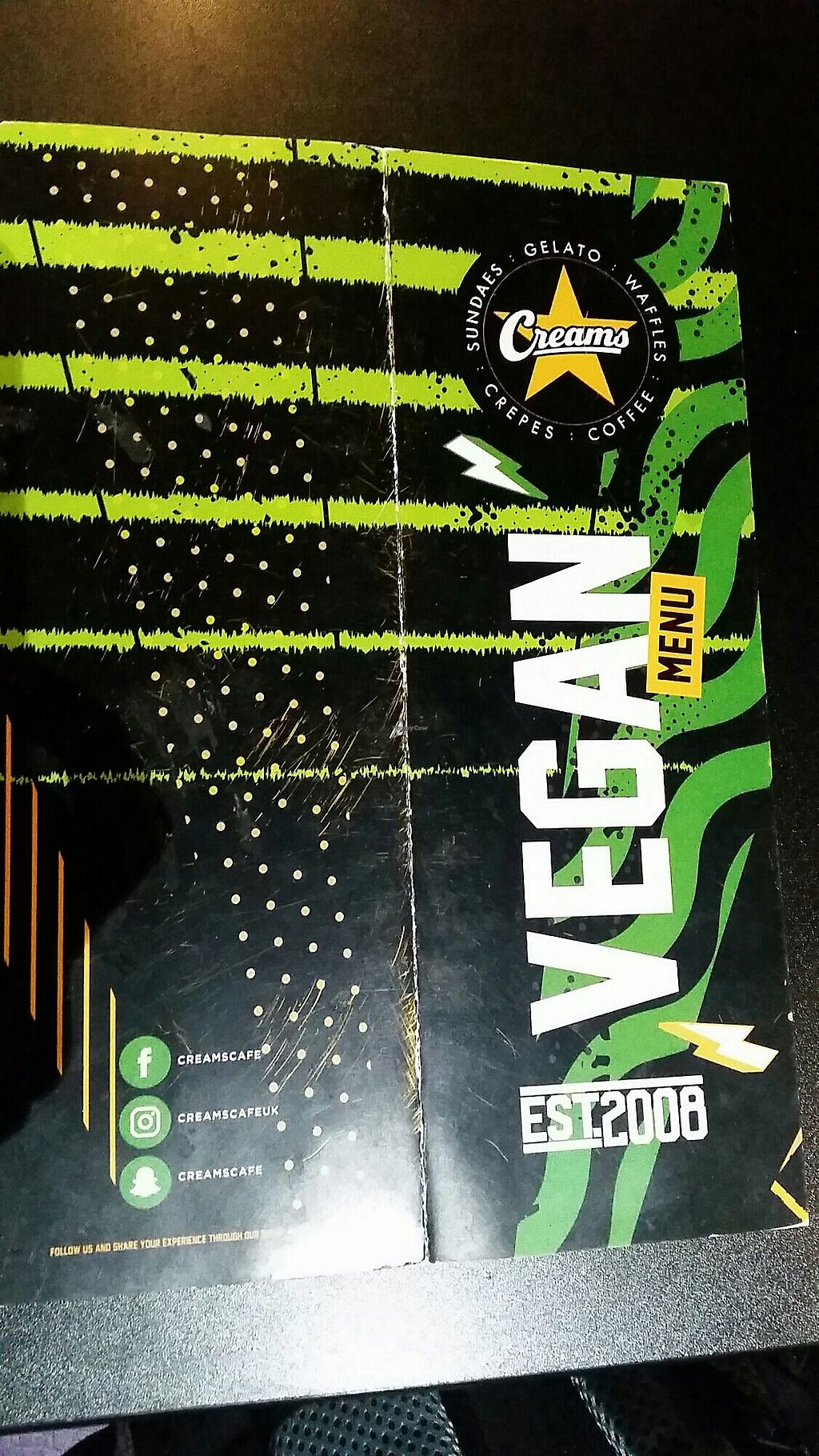 CLOSED Creams Café Cardiff Ice Cream HappyCow